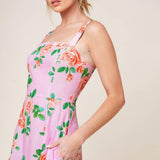 TIME FOR TEAM WOVEN MIDI DRESS