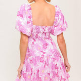 MEADOW RHYTHM WOVEN EYELET MINI DRESS