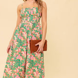 STORYTELLING WOVEN MIDI DRESS