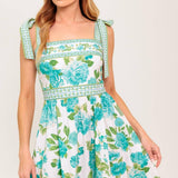 WRITTEN IN THE SKY WOVEN MIDI DRESS