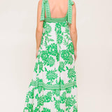 GARDEN TALES WOVEN MAXI DRESS