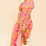 LITTLE LUXURIES WOVEN MAXI DRESS
