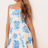 BLUEBELL BREEZE WOVEN MIDI DRESS