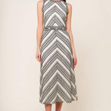 TERRIFIC TIMING CROCHET MIDI DRESS