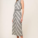 TERRIFIC TIMING CROCHET MIDI DRESS