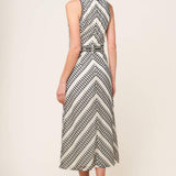 TERRIFIC TIMING CROCHET MIDI DRESS