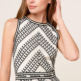 TERRIFIC TIMING CROCHET MIDI DRESS