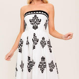 MYSTIC TWILIGHT WOVEN MDI DRESS