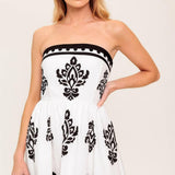 MYSTIC TWILIGHT WOVEN MDI DRESS