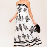 MYSTIC TWILIGHT WOVEN MDI DRESS