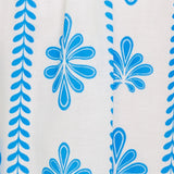 BLUE NOIR FLORAL WOVEN MAXI DRESS
