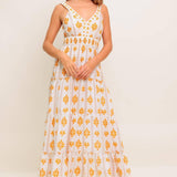 DAILY DELIGHT WOVEN MAXI DRESS