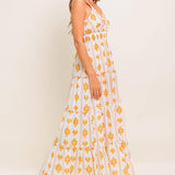 DAILY DELIGHT WOVEN MAXI DRESS