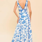 ITALIAN SUMMER WOVEN ANKLE DRESS