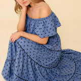 YOU'RE UNFORGETTABLE WOVEN MDI DRESS