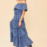 YOU'RE UNFORGETTABLE WOVEN MDI DRESS