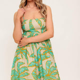 BLOSSOM SPELL WOVEN MAXI DRESS