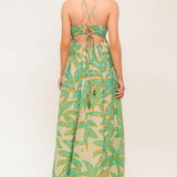 BLOSSOM SPELL WOVEN MAXI DRESS