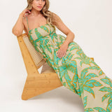 BLOSSOM SPELL WOVEN MAXI DRESS