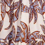 LILY GARDEN LAVENDER WOVEN MIDI DRESS