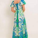 PALM SPRING NIGHTS WOVEN MAXI DRESS