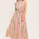 WIND ON MY SKIN WOVEN MIDI DRESS