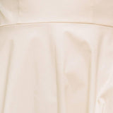 OCEAN SHEEN TENDER CREAM WOVEN MIDI DRESS