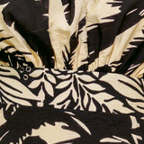 TROPIC SPIRAL WOVEN MINI DRESS
