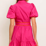 PARADISE FOUND WOVEN MINI DRESS