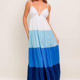 CRUISE MODE WOVEN MIDI DRESS