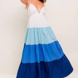 CRUISE MODE WOVEN MIDI DRESS