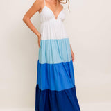 CRUISE MODE WOVEN MIDI DRESS