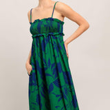 GARDEN PATH WOVEN MAXI DRESS