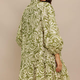FLORENCE FLAIR WOVEN MINI DRESS