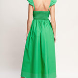 BEAUTIFULLY UNEXPECTED WOVEN MIDI DRESS