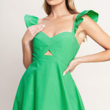 BEAUTIFULLY UNEXPECTED WOVEN MIDI DRESS