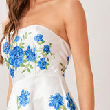 GARDEN MUSE WOVEN MIDI DRESS