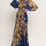 PALACE WALTZ WOVEN MAXI DRESS