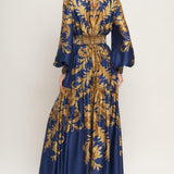 PALACE WALTZ WOVEN MAXI DRESS