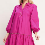 PRETTY MUCH PERFECT WOVEN MINI DRESS