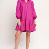 PRETTY MUCH PERFECT WOVEN MINI DRESS