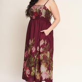 SECRET GARDEN ROMANCE WOVEN ANKLE DRESS