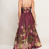 SECRET GARDEN ROMANCE WOVEN ANKLE DRESS