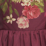 SECRET GARDEN ROMANCE WOVEN ANKLE DRESS