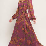 EMBER GARDEN WOVEN MAXI DRESS