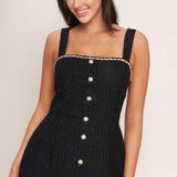 MONACO HOUR TWEED MINI DRESS