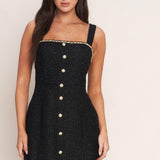 MONACO HOUR TWEED MINI DRESS