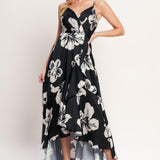ETERNAL FLORA WOVEN MAXI DRESS