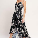 ETERNAL FLORA WOVEN MAXI DRESS