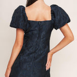 GOLDEN MOON WOVEN MINI DRESS